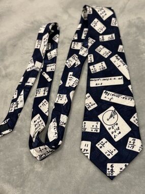 Steve Harris: Math Teacher Ties: Math Equations Pattern: clean